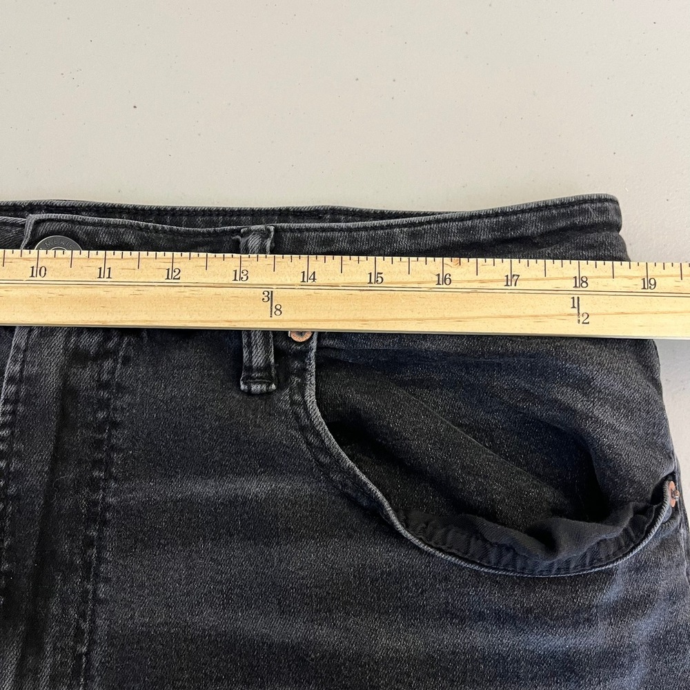 American Eagle Athletic Straight Airflex+ Black Jeans Mens 38x30 - Picture 8 of 15